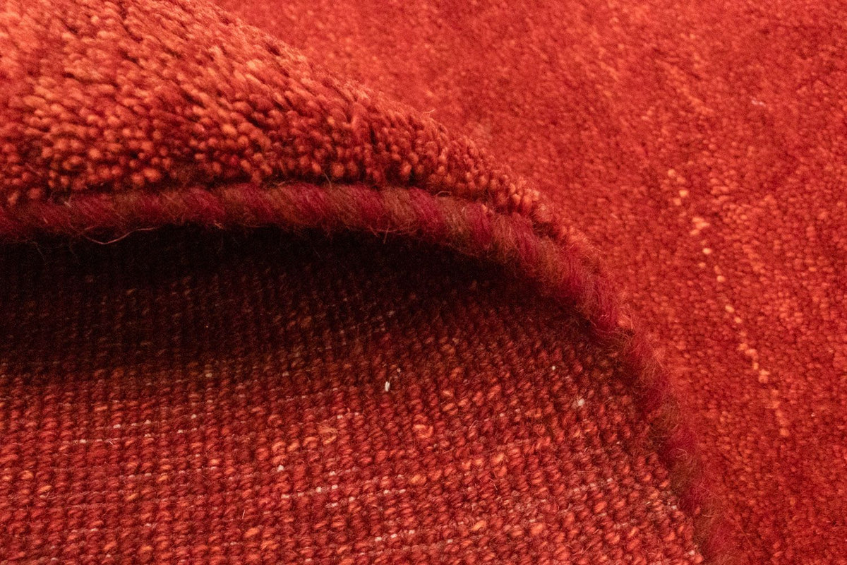 Dywan Gabbeh - perski - 126 x 75 cm - czerwony