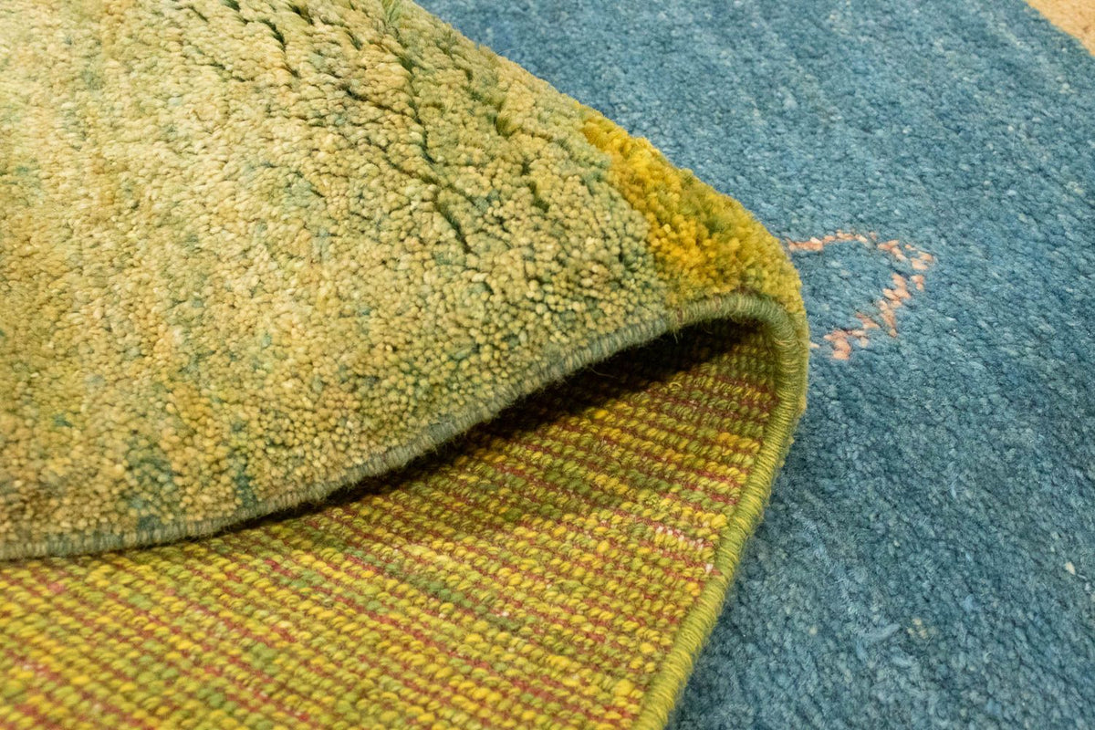 Biegacz Dywan Gabbeh - perski - 289 x 61 cm - wielokolorowy