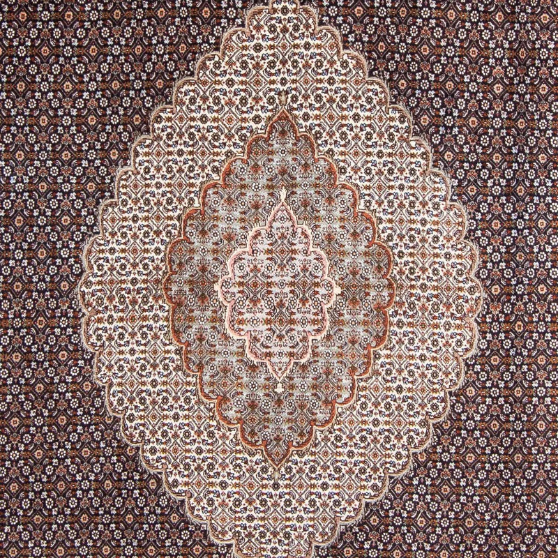 Dywan perski - Tabriz - 295 x 200 cm - ciemnoniebieski