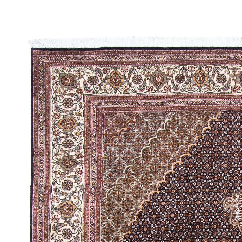 Dywan perski - Tabriz - 295 x 200 cm - ciemnoniebieski