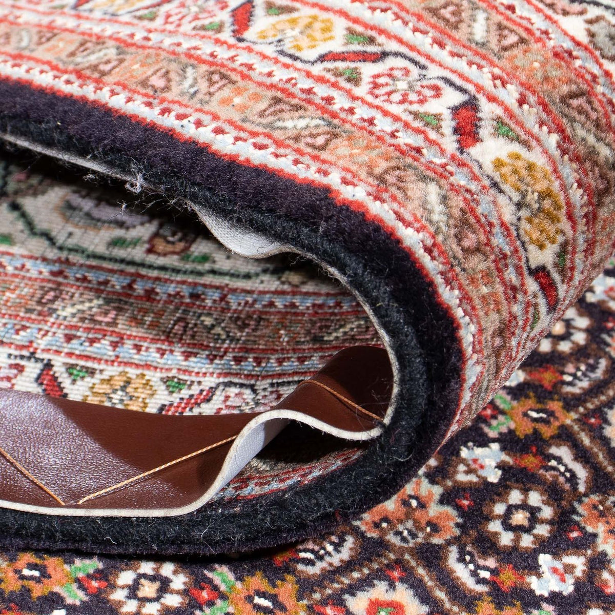 Dywan perski - Tabriz - 295 x 200 cm - ciemnoniebieski