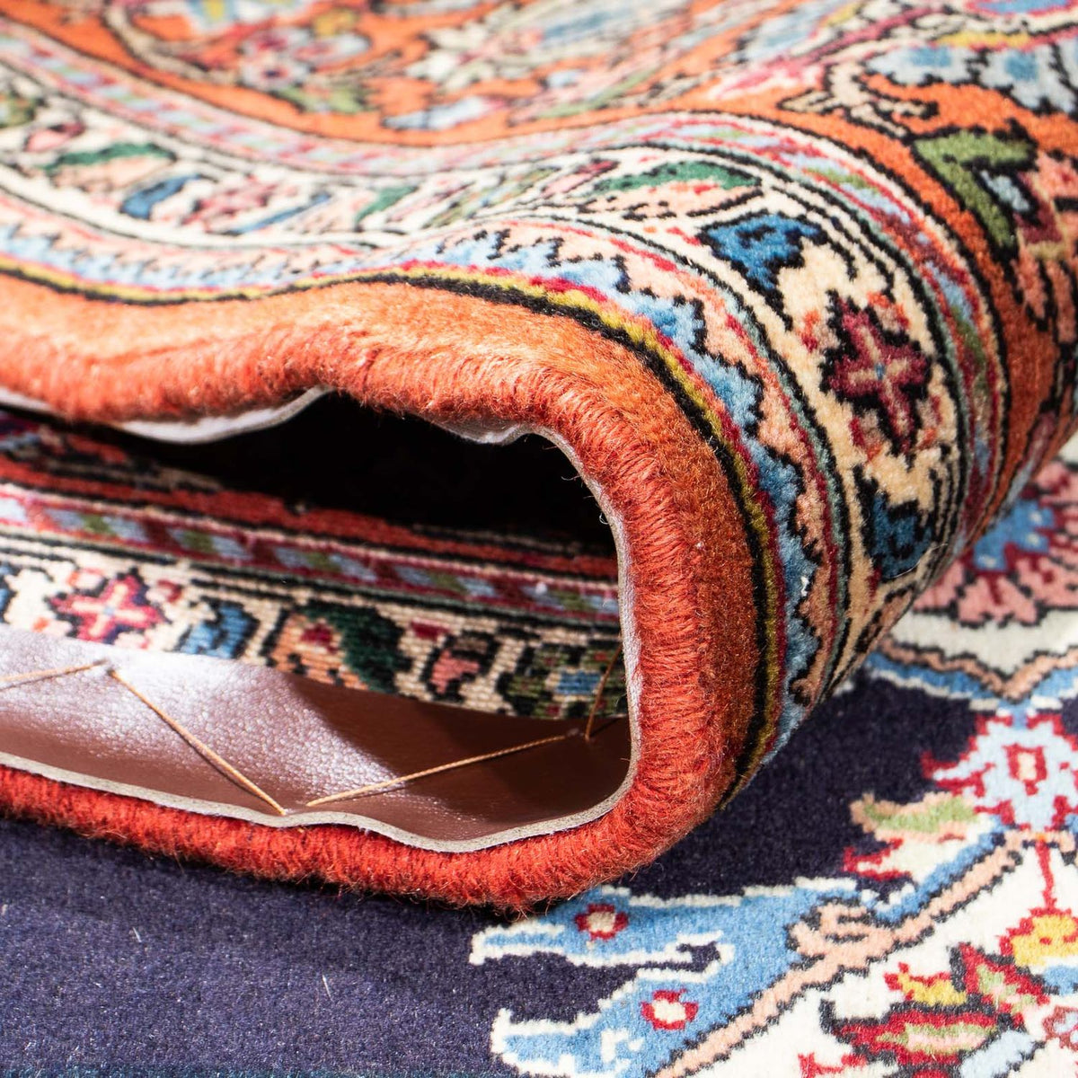 Perski dywan - Nomadyczny - 233 x 169 cm - ciemnoniebieski