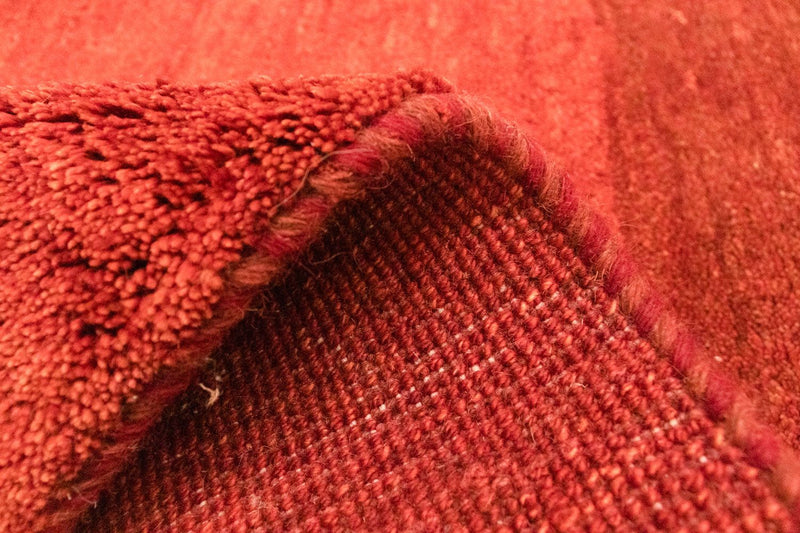 Dywan Gabbeh - perski - 125 x 73 cm - czerwony