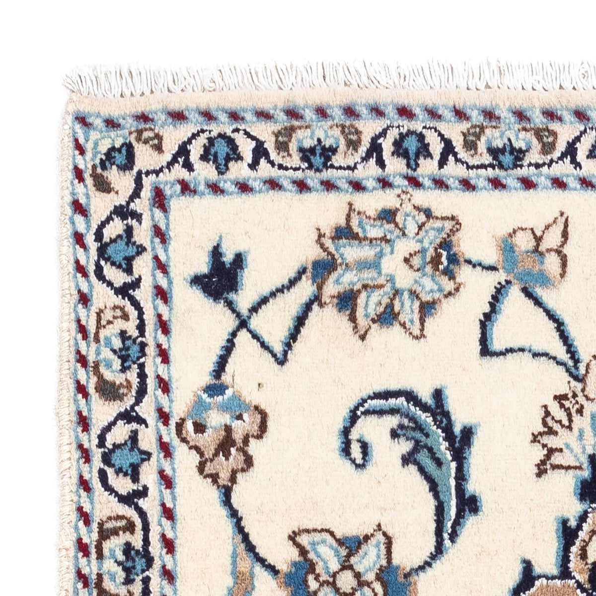 Dywan perski - Nain - 135 x 67 cm - beżowy