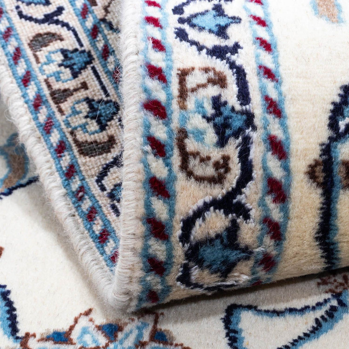 Dywan perski - Nain - 135 x 67 cm - beżowy