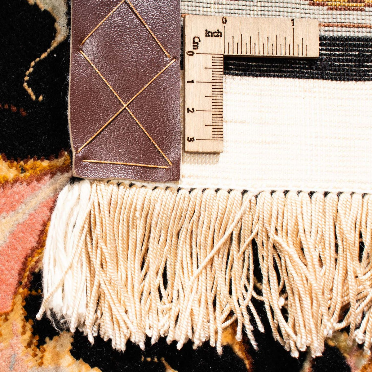 Dywan perski - Tabriz - 297 x 198 cm - ciemnoniebieski