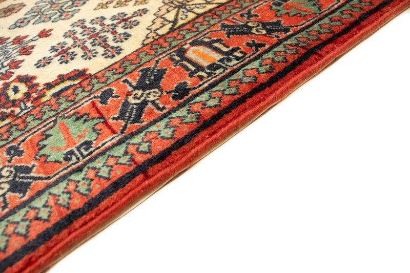 Perski dywan - Nomadyczny - 159 x 120 cm - beżowy