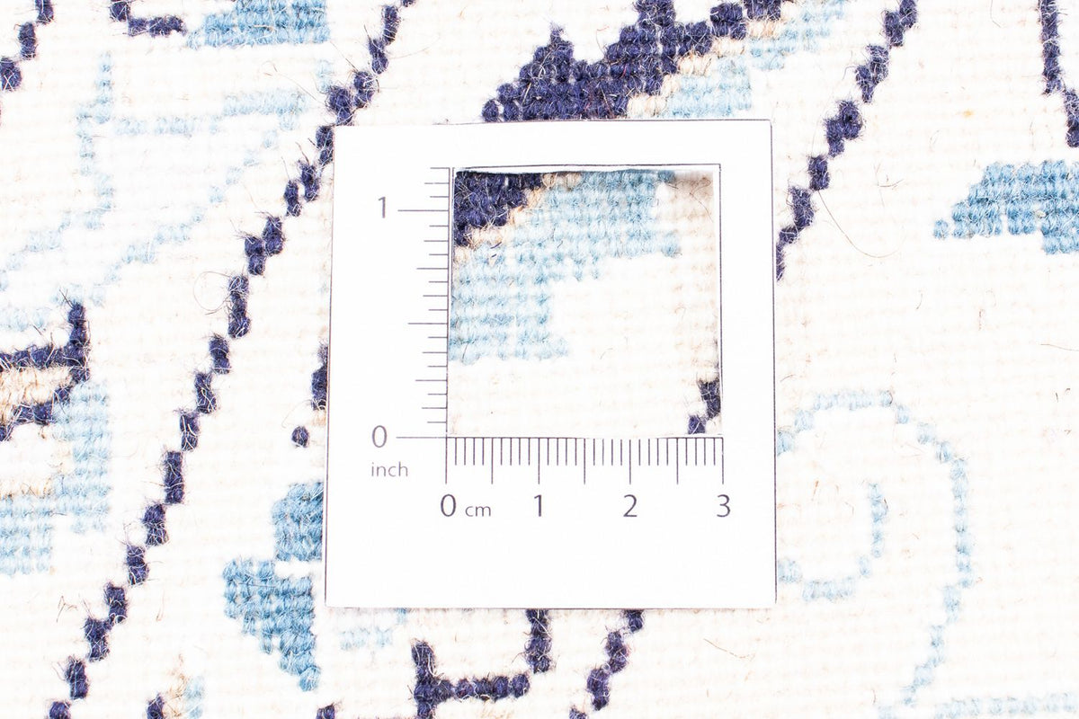 Dywan perski - Nain okrągły  - 250 x 250 cm - ciemna czerwień