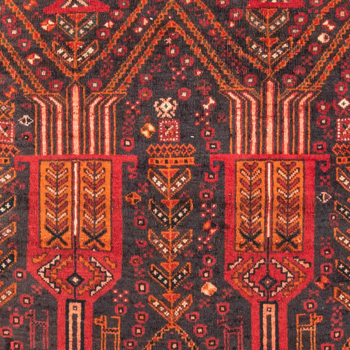 Biegacz Dywan beludżycki - 239 x 111 cm - rdza