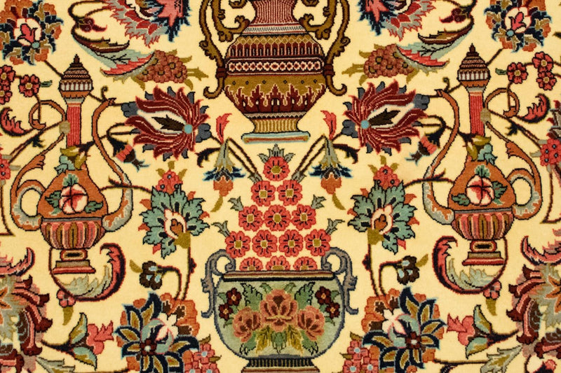 Dywan perski - Ghom - 170 x 104 cm - beżowy