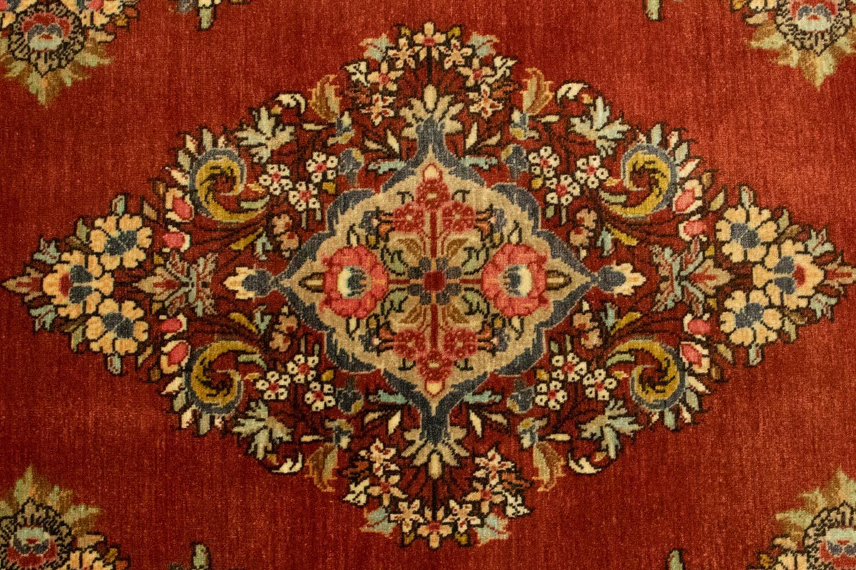 Dywan perski - Ghom - 144 x 100 cm - rdza