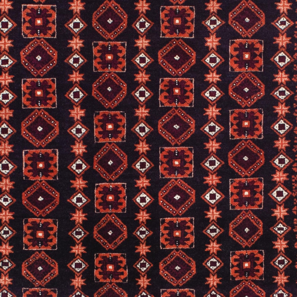 Dywan beludżycki - 150 x 100 cm - ciemnoniebieski