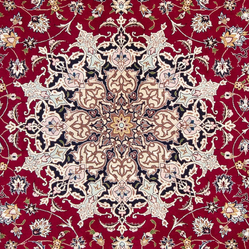 Dywan perski - Tabriz - Królewski - 292 x 204 cm - ciemna czerwień