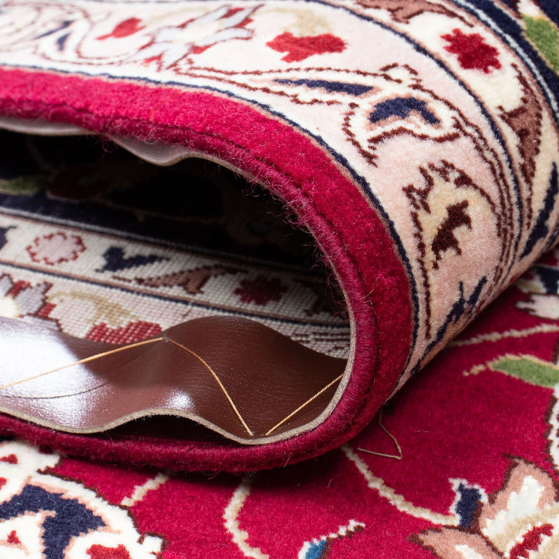 Dywan perski - Tabriz - Królewski - 292 x 204 cm - ciemna czerwień