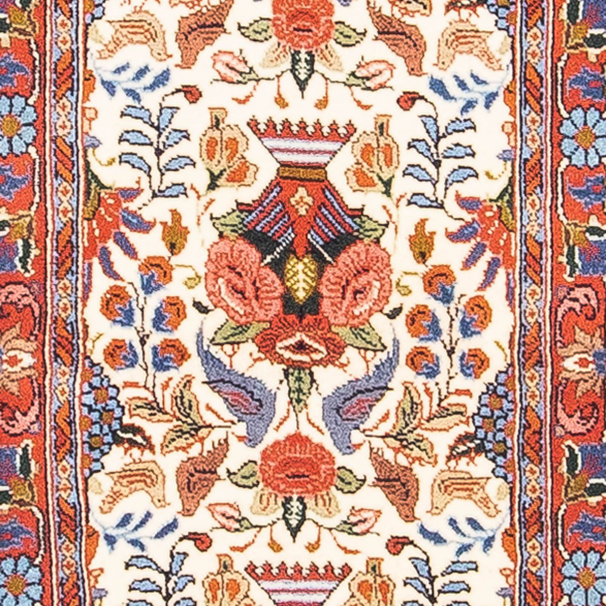 Biegacz Dywan perski - Bijar - 160 x 50 cm - beżowy