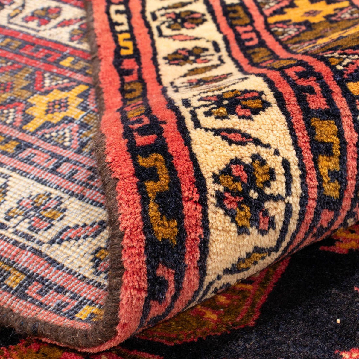 Dywan beludżycki kwadratowy  - 174 x 139 cm - ciemnoniebieski