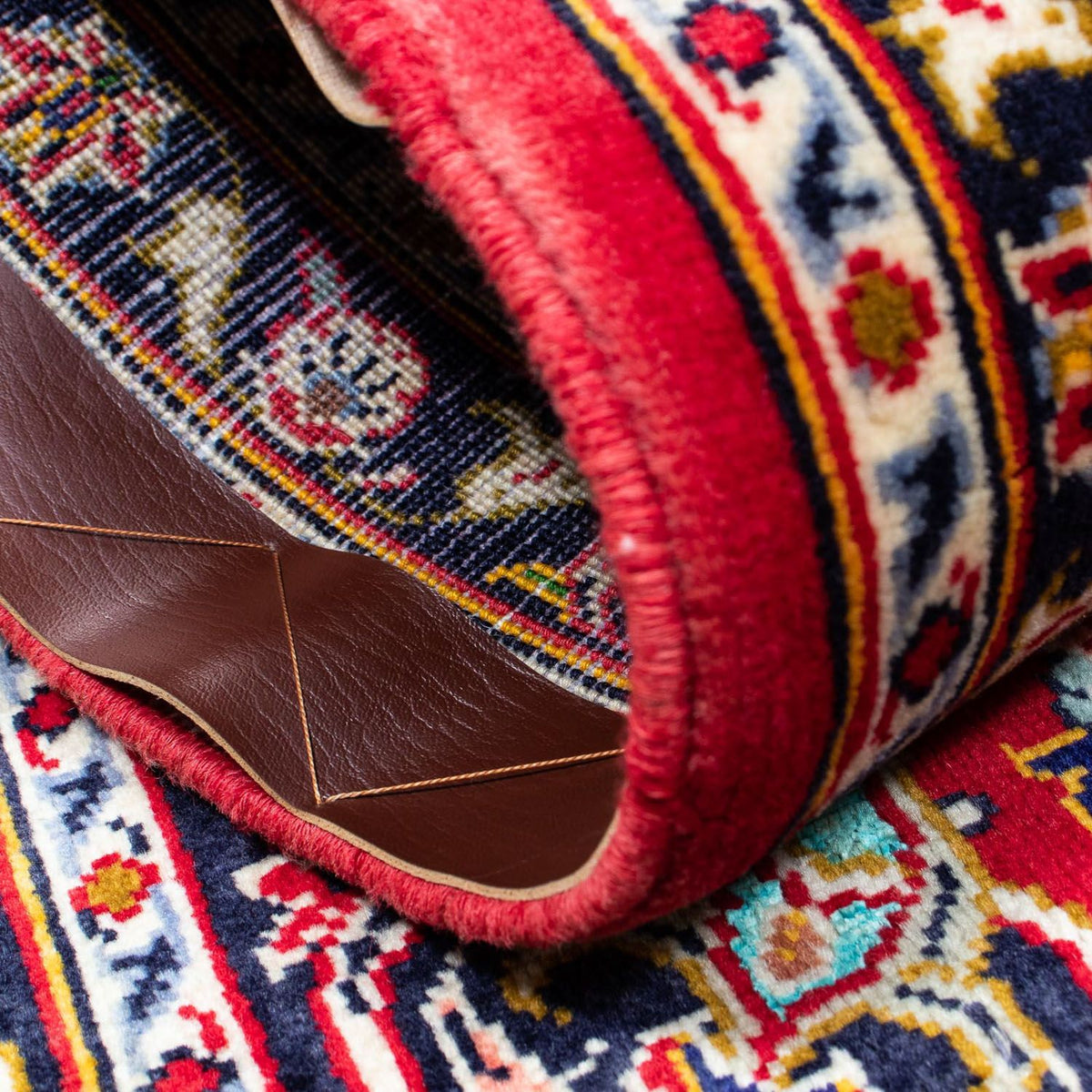 Dywan perski - Keshan - 130 x 68 cm - czerwony