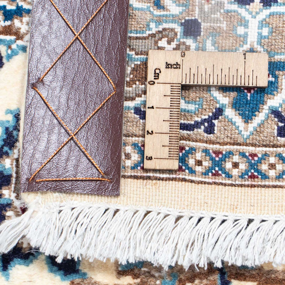 Dywan perski - Nain - Premium - 360 x 244 cm - beżowy