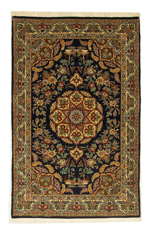 Dywan perski - Ghom - 170 x 108 cm - czarny