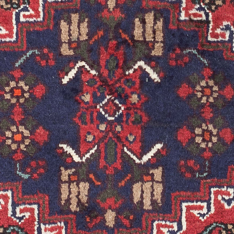 Perski dywan - Nomadyczny - 128 x 71 cm - czerwony