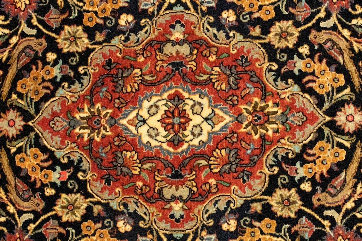 Dywan perski - Ghom - 151 x 103 cm - czarny