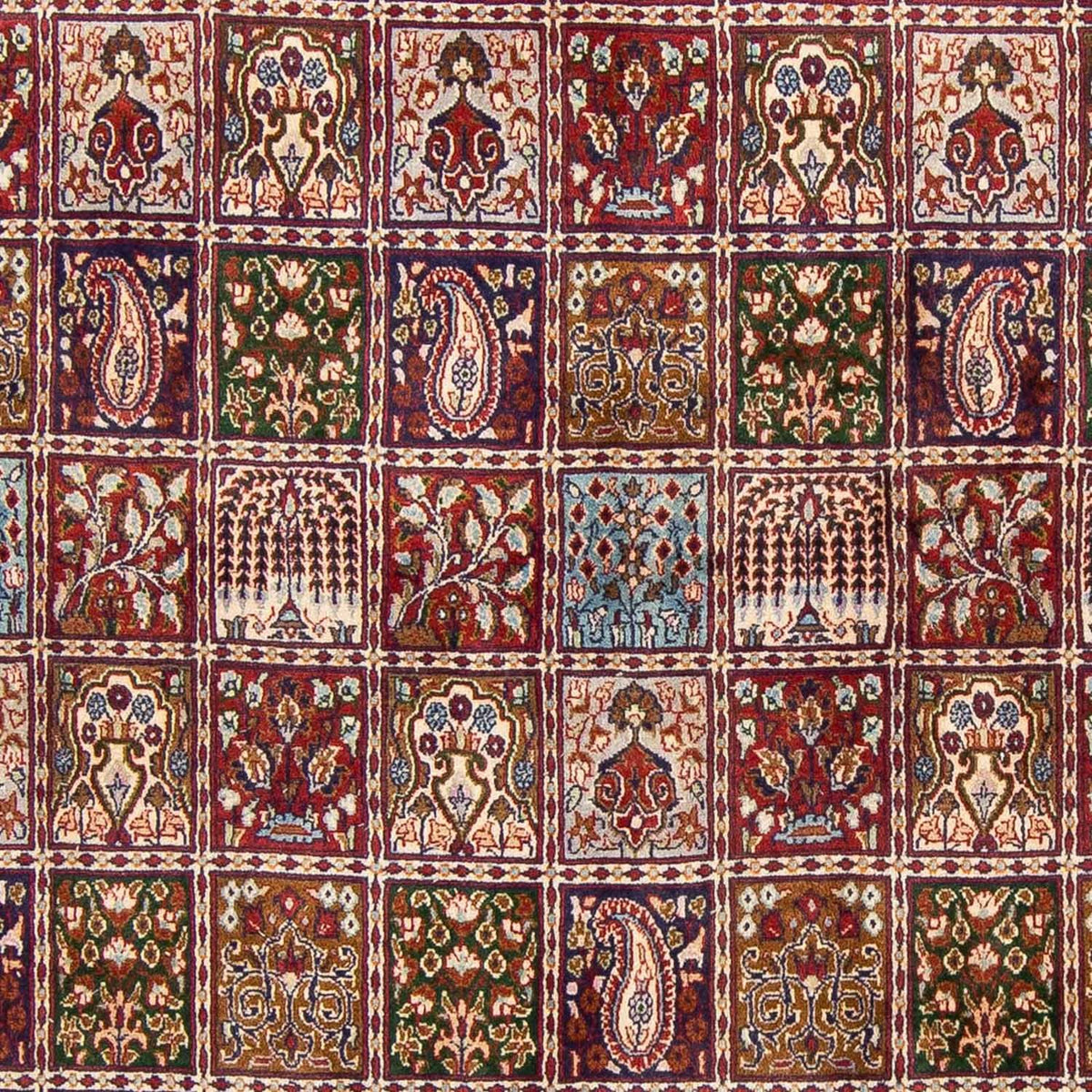 Dywan perski - Klasyczny - 303 x 202 cm - jasna czerwień