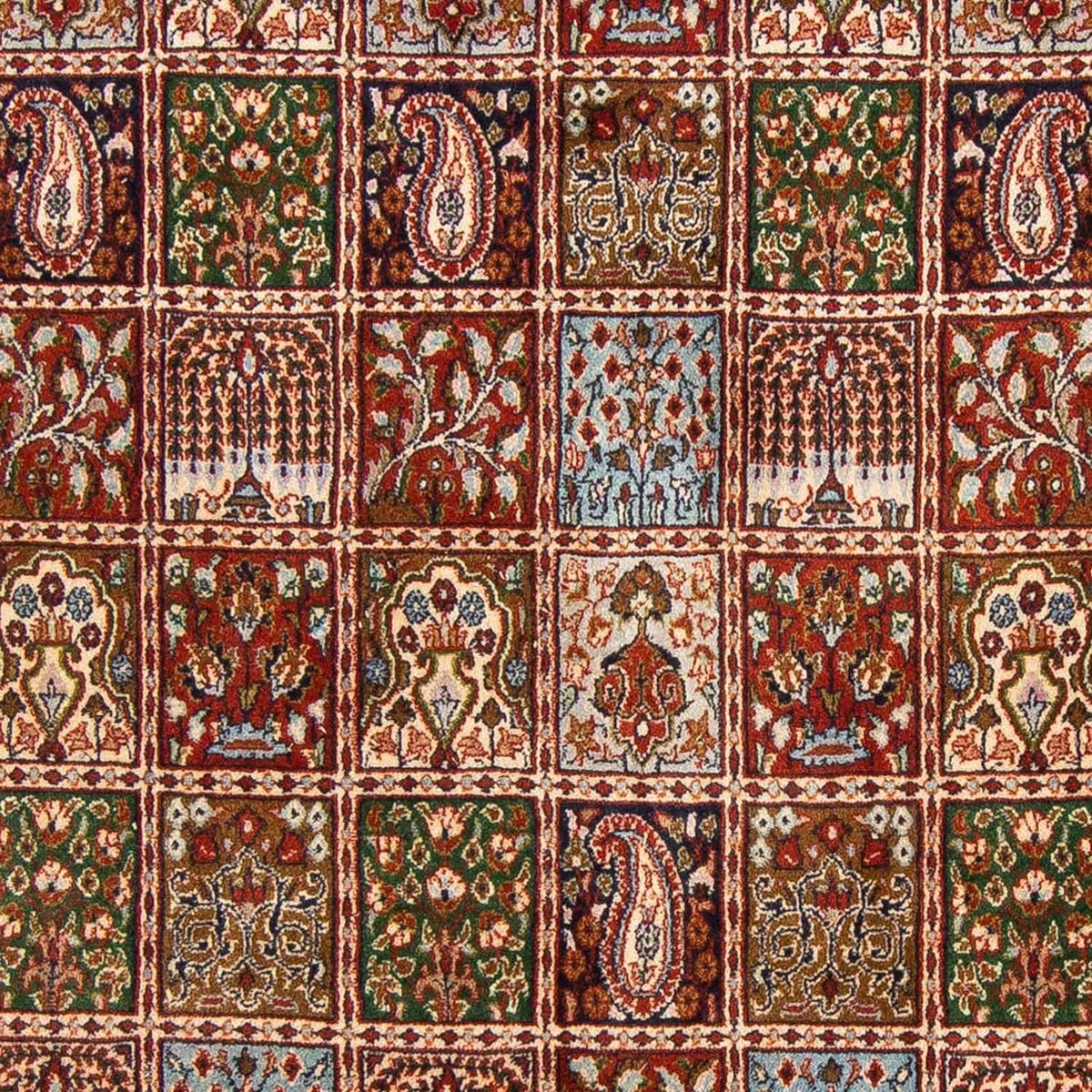 Dywan perski - Klasyczny - 297 x 206 cm - ciemna czerwień