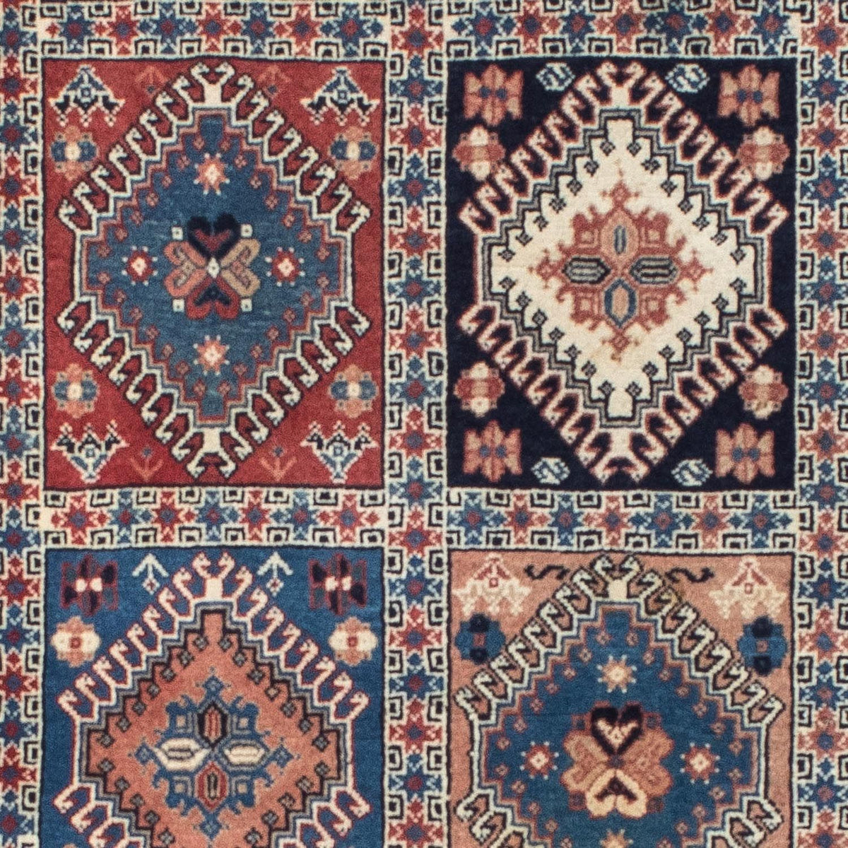 Biegacz Perski dywan - Nomadyczny - 186 x 82 cm - jasna czerwień