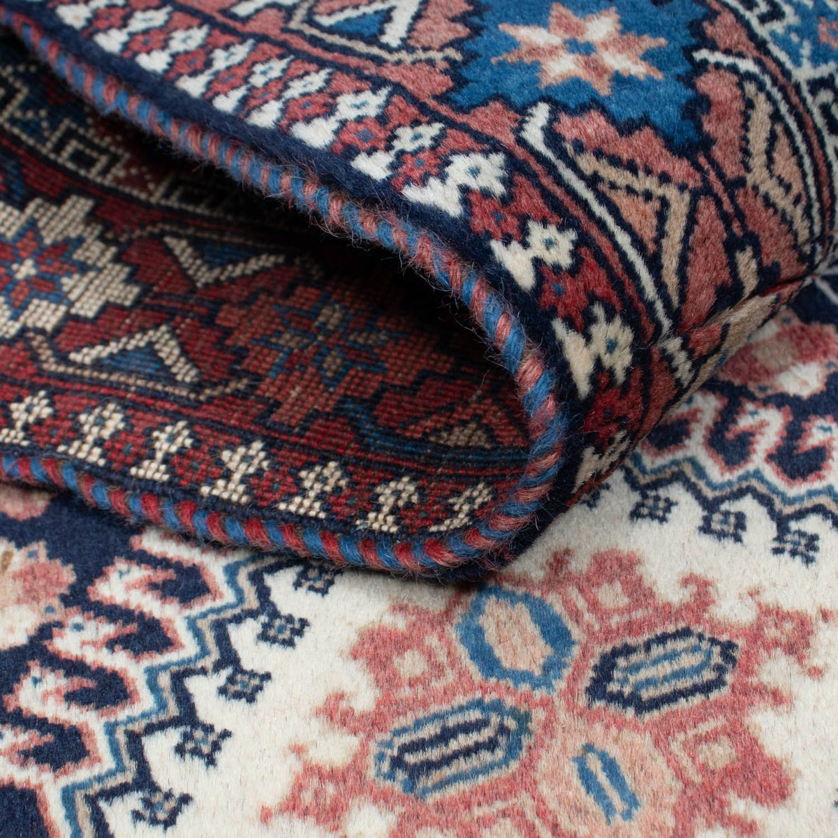 Biegacz Perski dywan - Nomadyczny - 186 x 82 cm - jasna czerwień