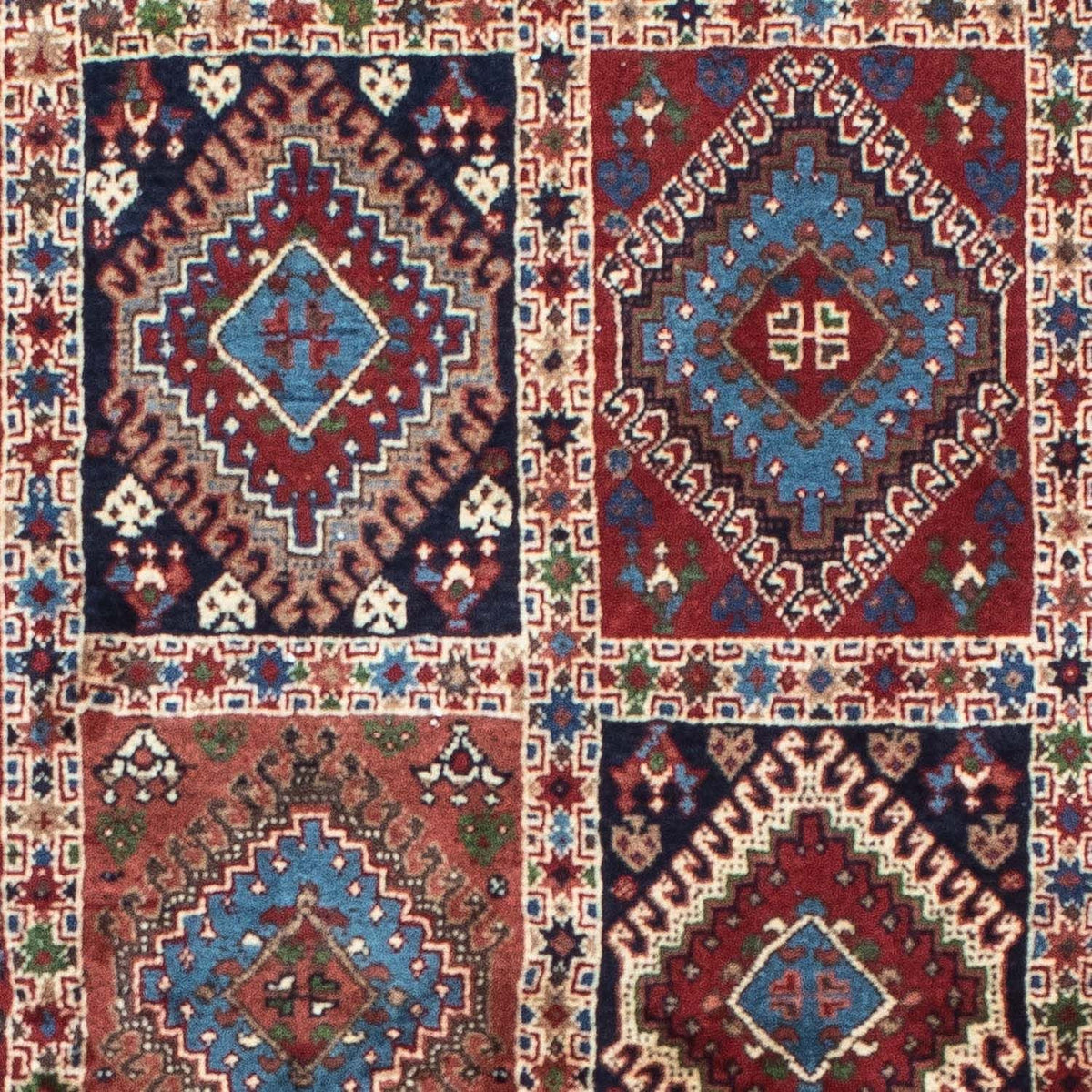 Biegacz Perski dywan - Nomadyczny - 198 x 82 cm - niebieski