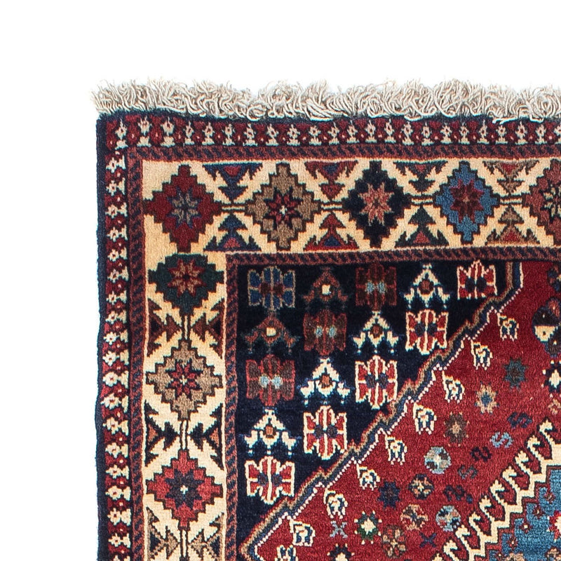 Biegacz Perski dywan - Nomadyczny - 210 x 83 cm - ciemna czerwień