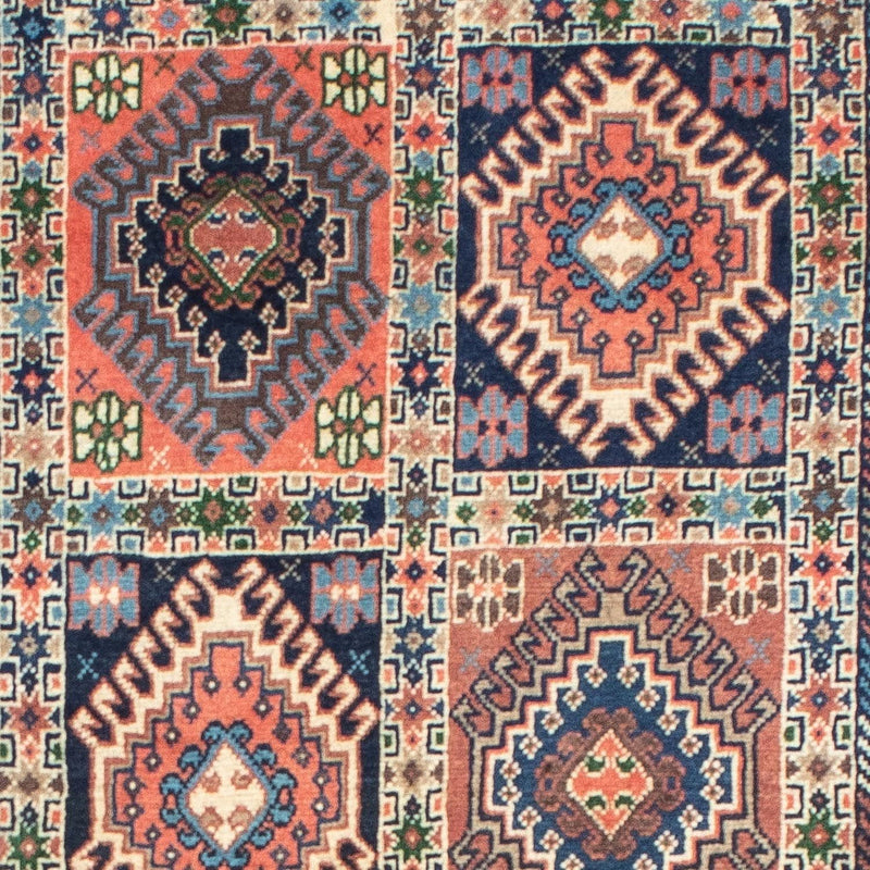 Biegacz Perski dywan - Nomadyczny - 200 x 82 cm - jasna czerwień