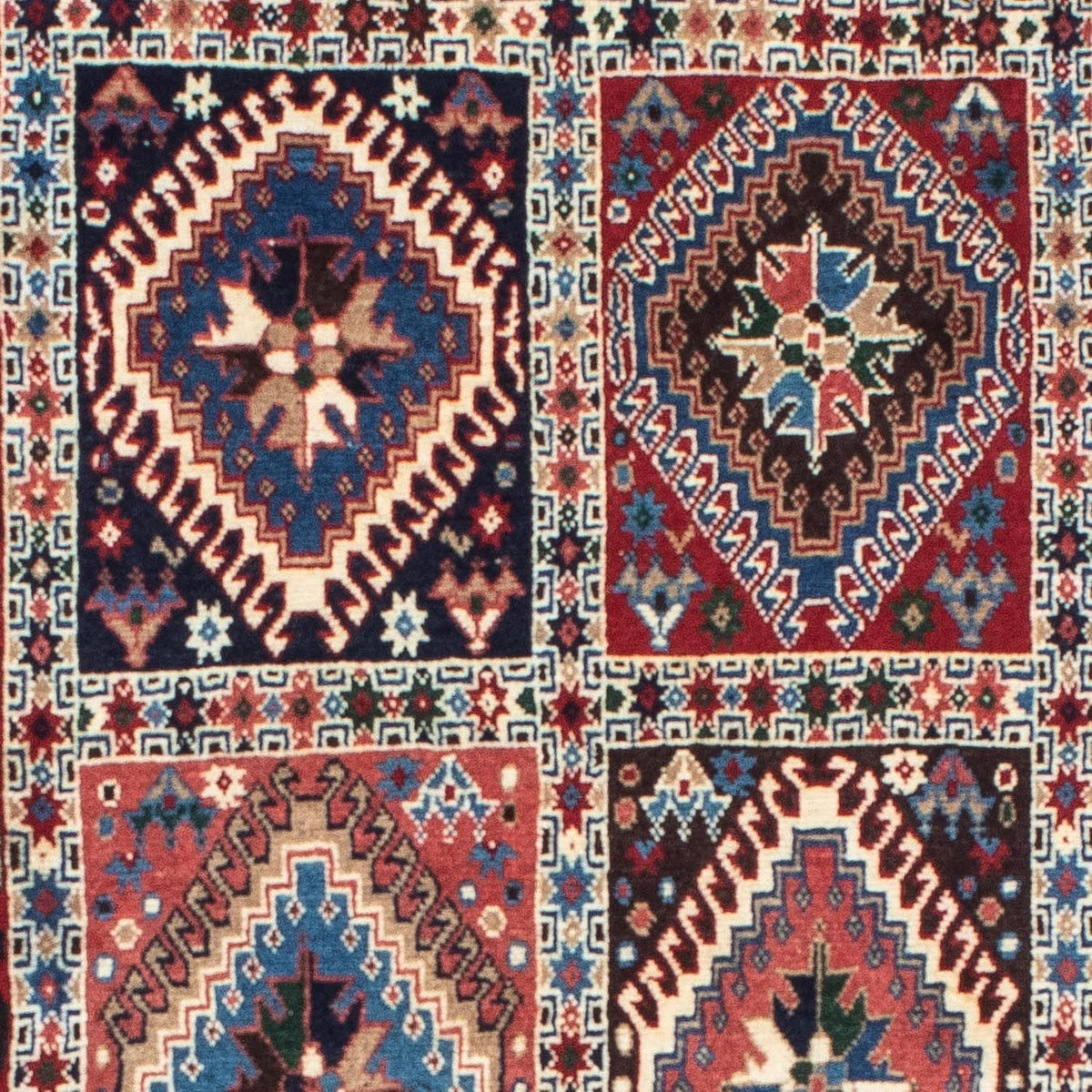 Biegacz Perski dywan - Nomadyczny - 190 x 80 cm - ciemnoniebieski