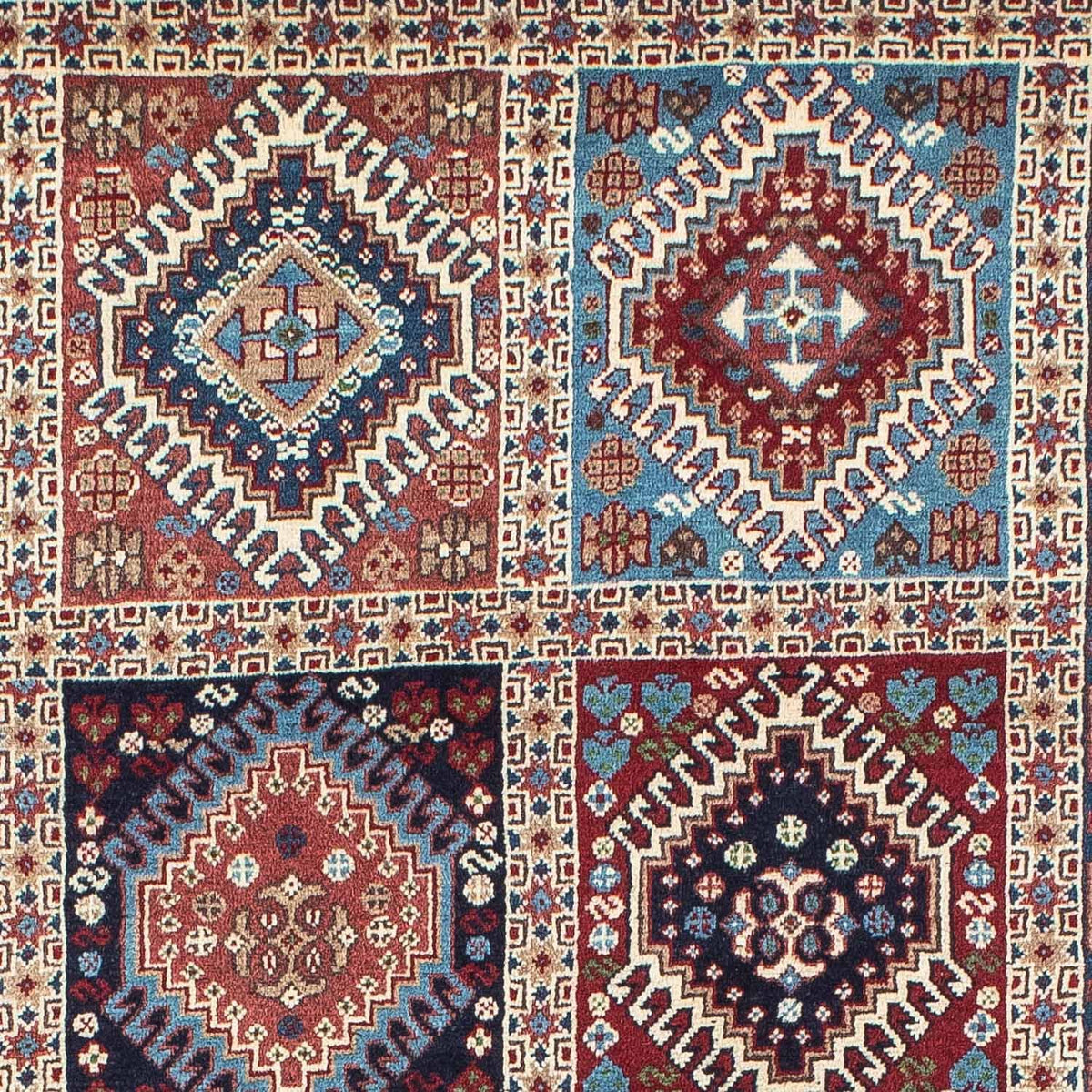 Biegacz Perski dywan - Nomadyczny - 210 x 86 cm - beżowy