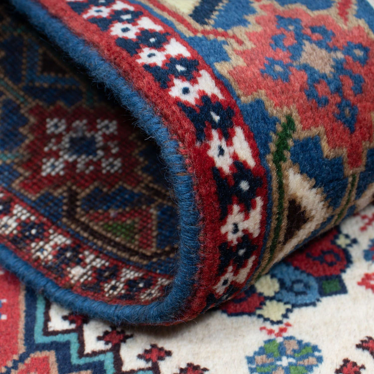 Perski dywan - Nomadyczny - 143 x 99 cm - niebieski