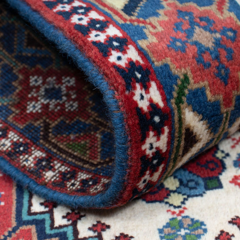 Perski dywan - Nomadyczny - 143 x 99 cm - niebieski