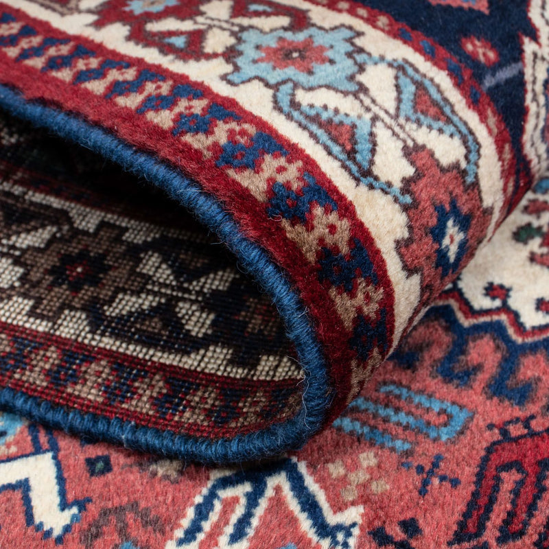 Perski dywan - Nomadyczny - 146 x 100 cm - jasna czerwień