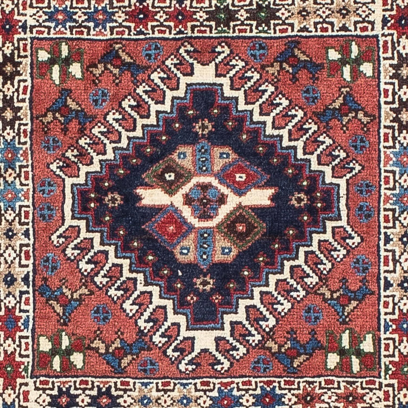 Perski dywan - Nomadyczny - 140 x 100 cm - jasna czerwień