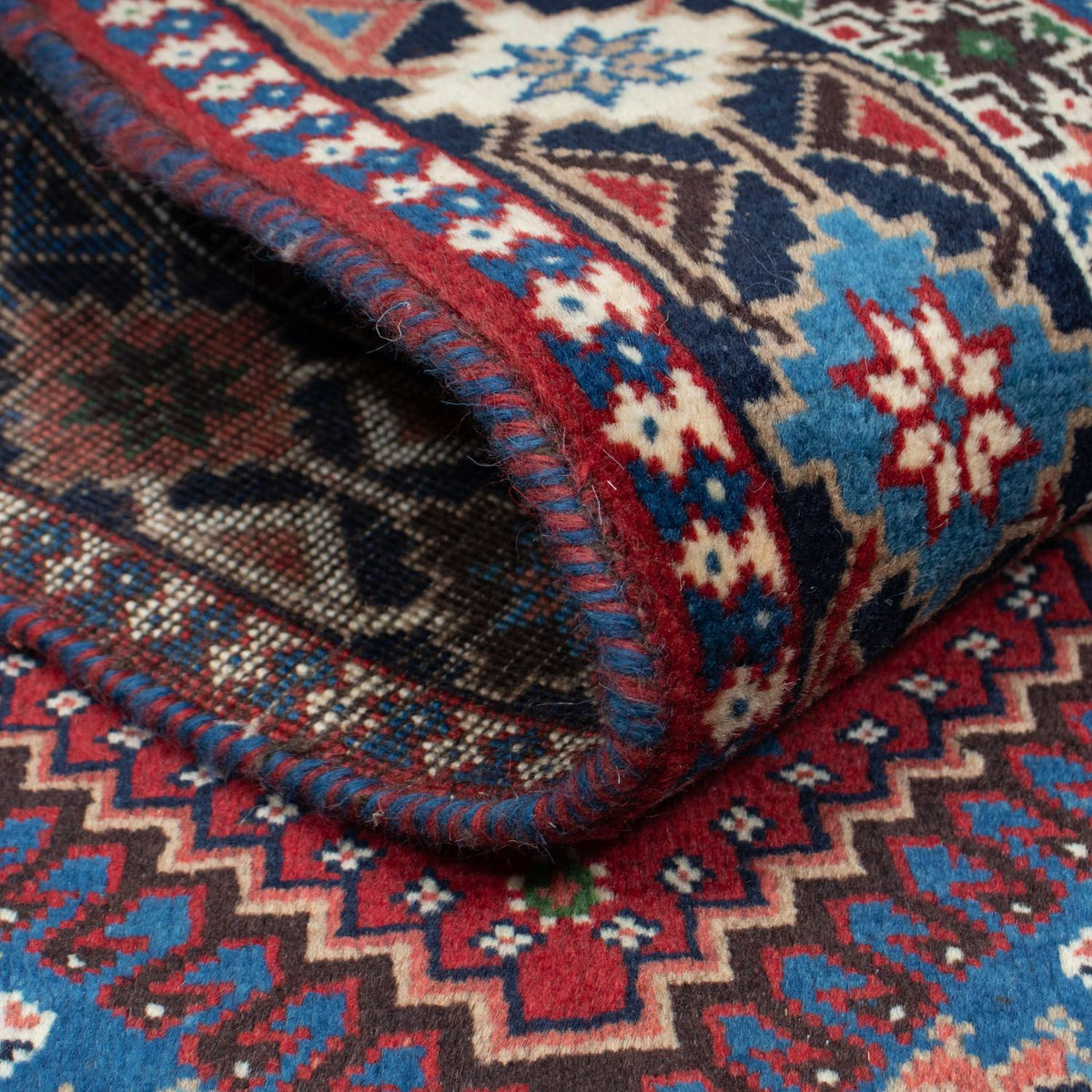 Perski dywan - Nomadyczny - 140 x 100 cm - jasna czerwień