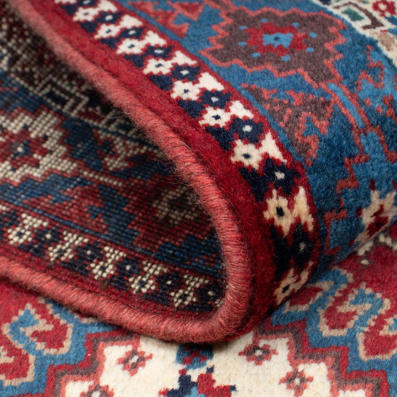 Perski dywan - Nomadyczny - 143 x 100 cm - niebieski