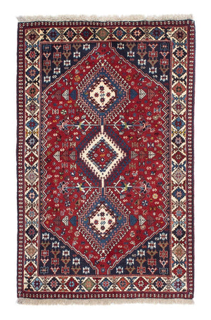 Perski dywan - Nomadyczny - 158 x 100 cm - ciemna czerwień
