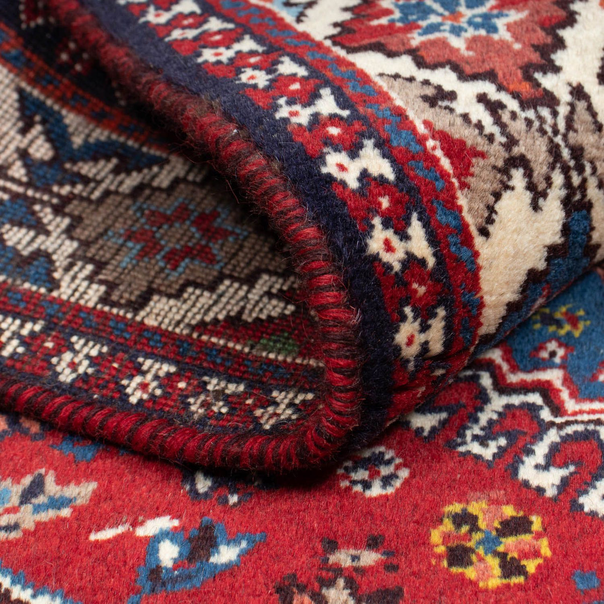 Perski dywan - Nomadyczny - 158 x 100 cm - ciemna czerwień