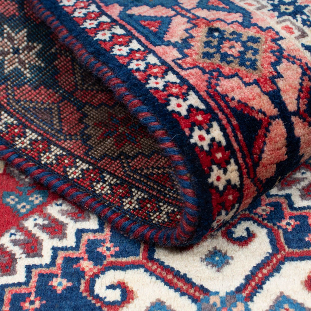 Perski dywan - Nomadyczny - 152 x 107 cm - jasna czerwień