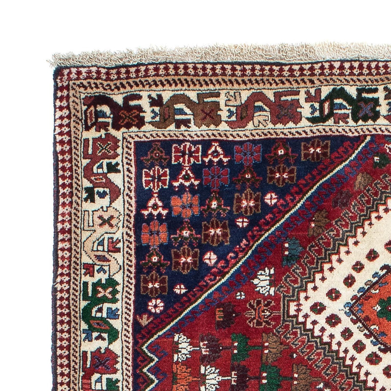 Perski dywan - Nomadyczny - 149 x 105 cm - ciemna czerwień