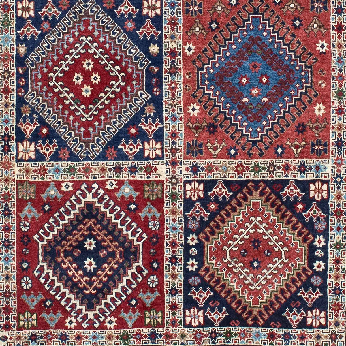 Perski dywan - Nomadyczny - 149 x 100 cm - niebieski