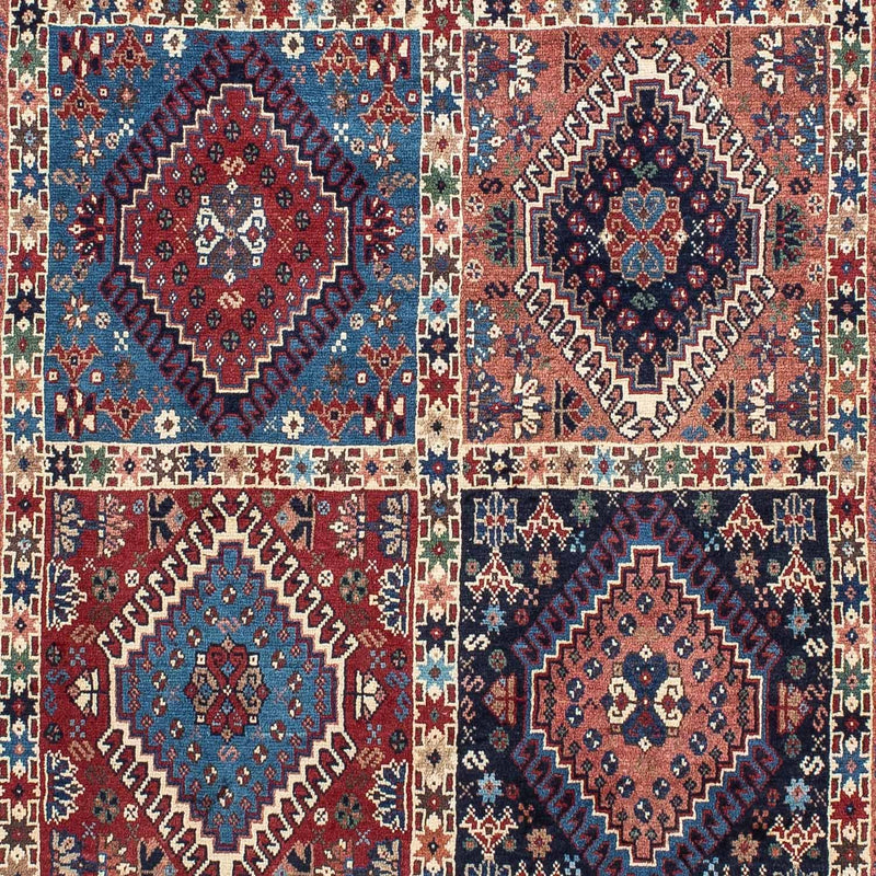 Perski dywan - Nomadyczny - 156 x 100 cm - jasna czerwień