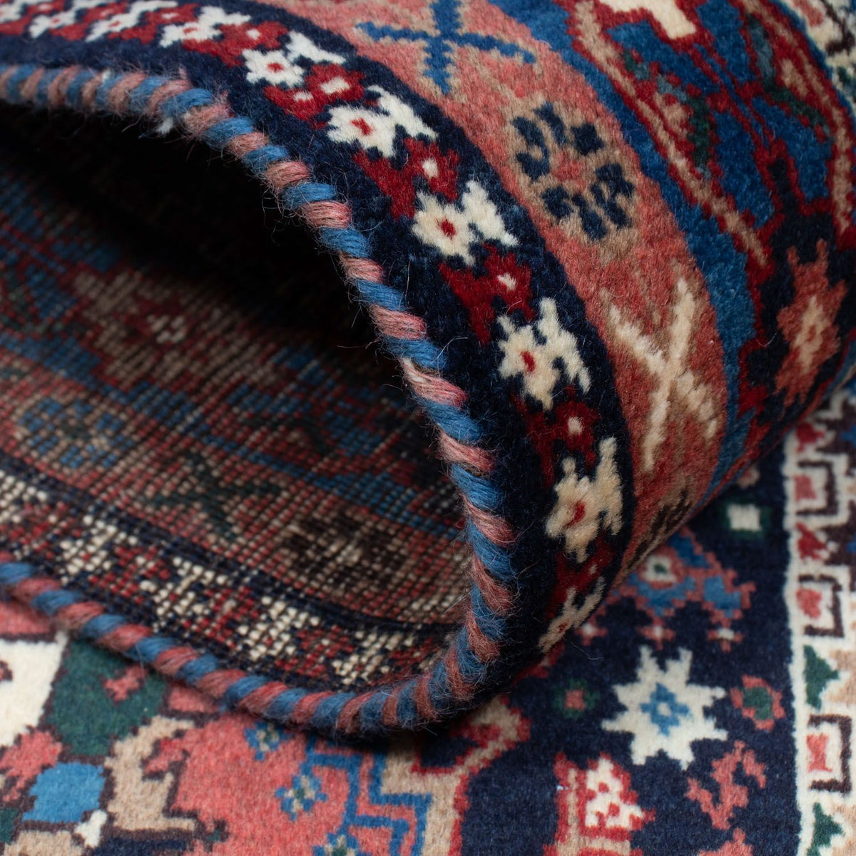 Perski dywan - Nomadyczny - 146 x 100 cm - niebieski