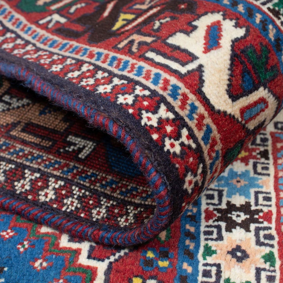 Perski dywan - Nomadyczny - 150 x 101 cm - wielokolorowy