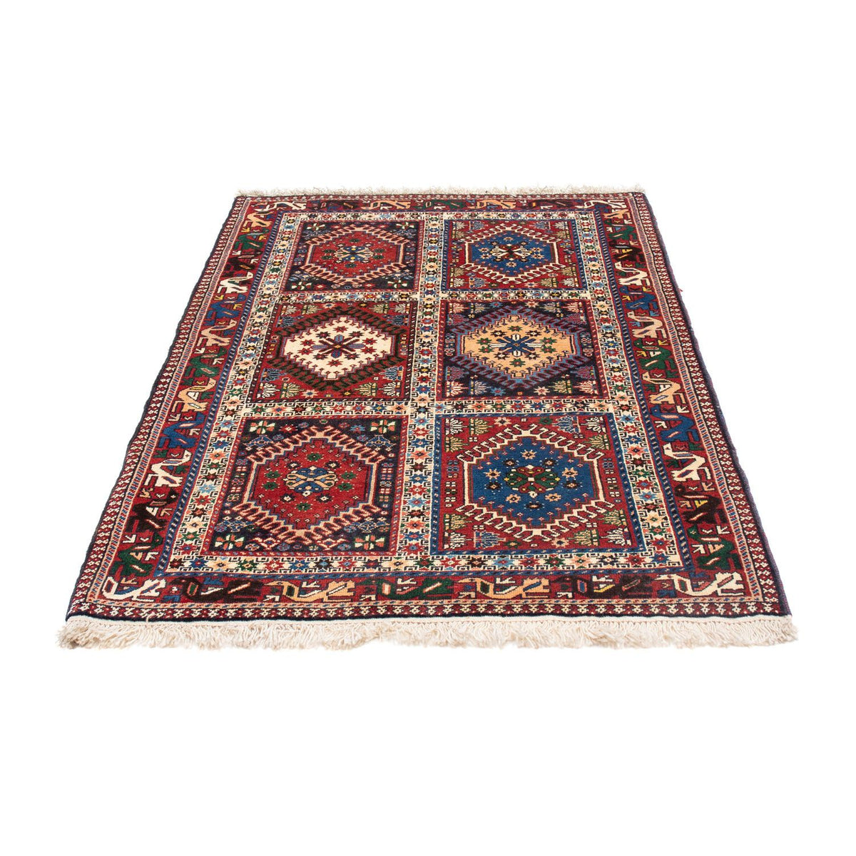 Perski dywan - Nomadyczny - 150 x 101 cm - wielokolorowy