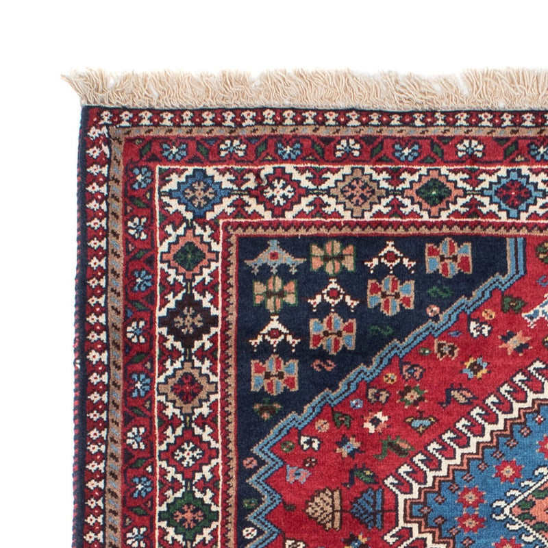 Perski dywan - Nomadyczny - 143 x 102 cm - czerwony